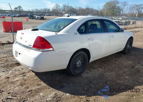 2008 Chevrolet Impala Police z USA, uszkodzony, nr VIN 2G1WS553X81376119
